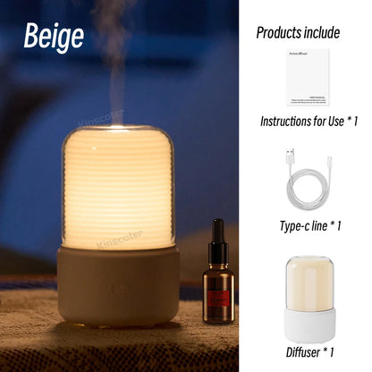 Mini Aroma Diffuser and Night Light
