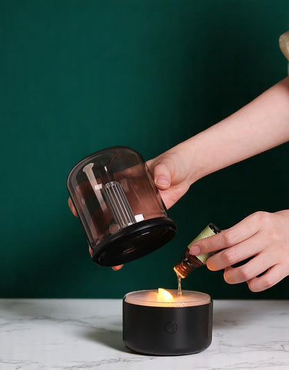 Mini Aroma Diffuser and Night Light