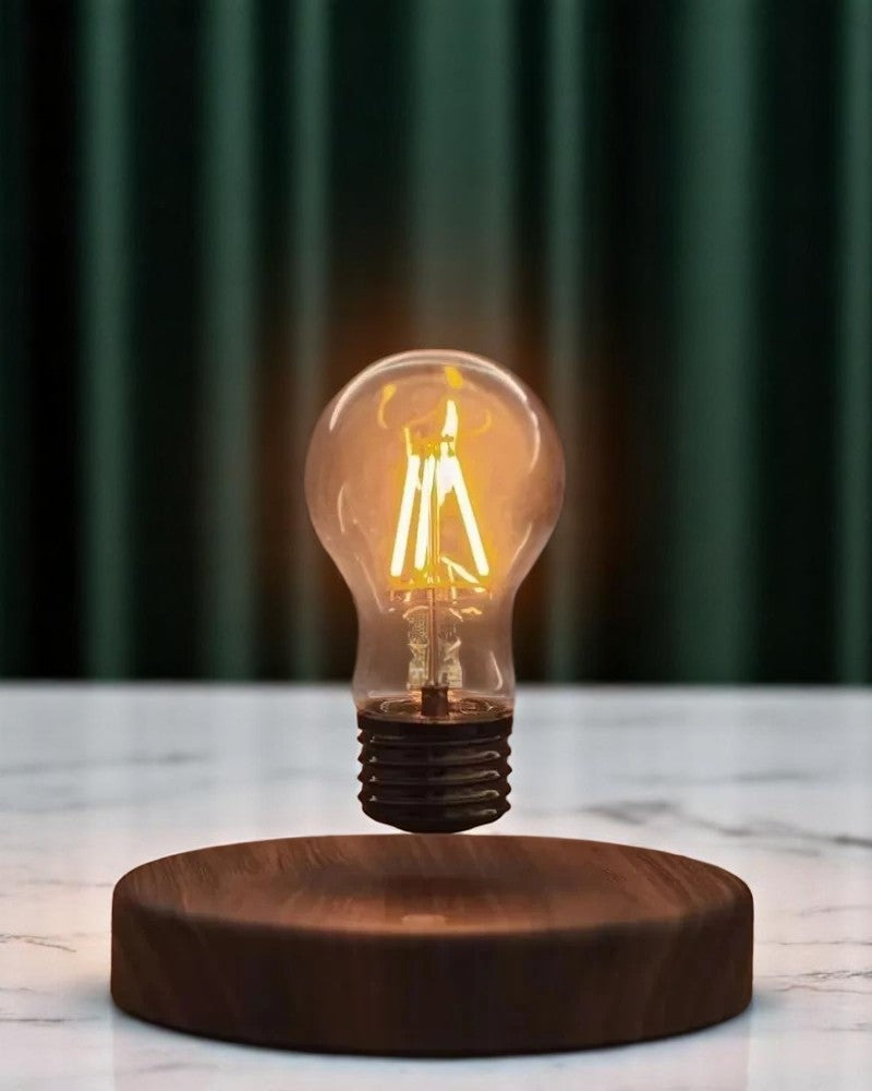 Levitating Light Bulb