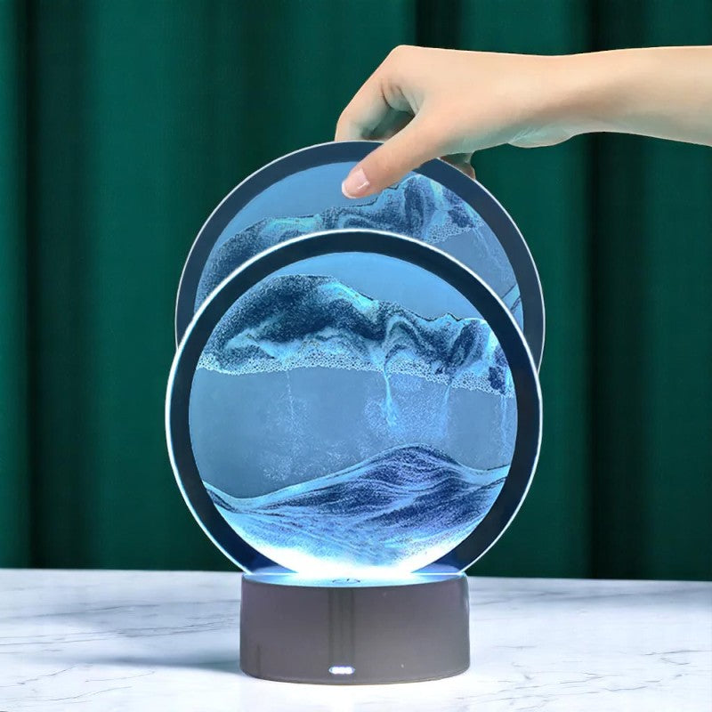 Moving Sand Frame Night Light