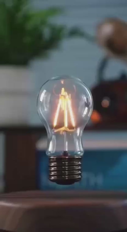 Levitating Light Bulb