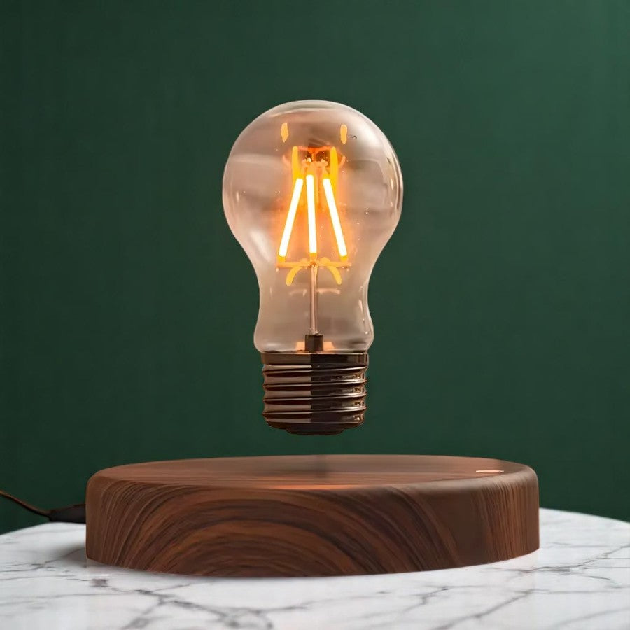 Levitating Light Bulb